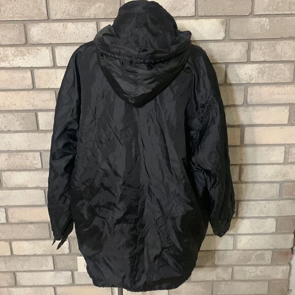 VINTAGE MEN  Casual place jacket fleece lining with hood attached Xl - Picture 3 of 5